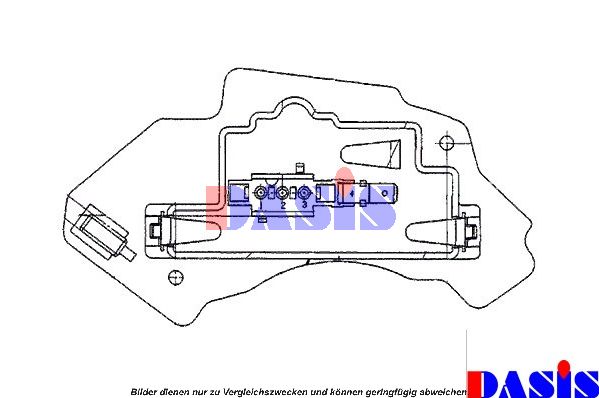 AKS DASIS Regulaator, salongipuhur 741400N